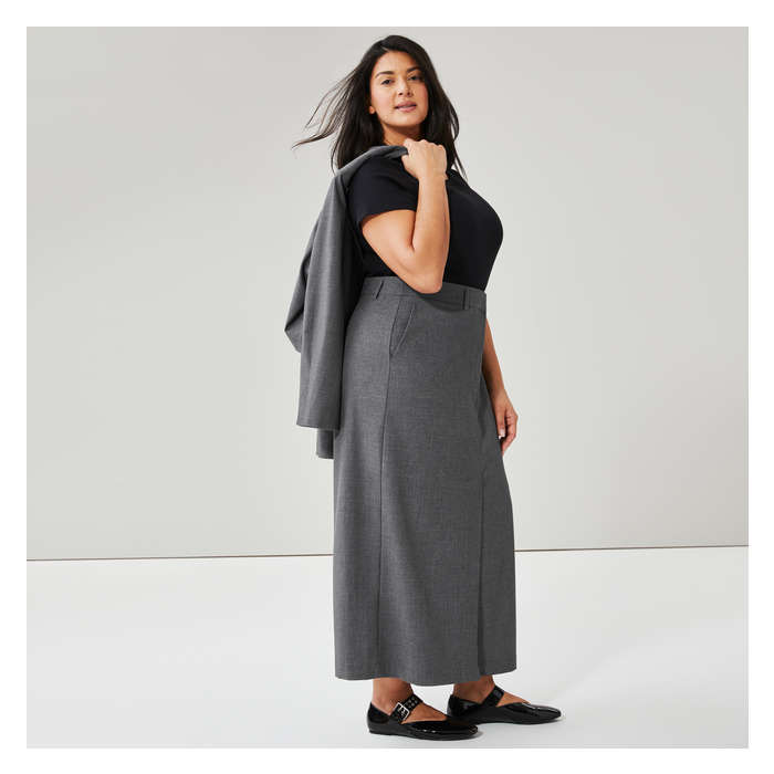 Women+ Tailored Maxi Skirt